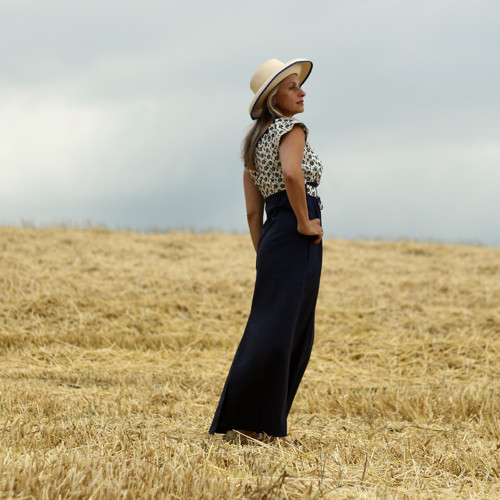 Šaty lněné dlouhé - na objednání